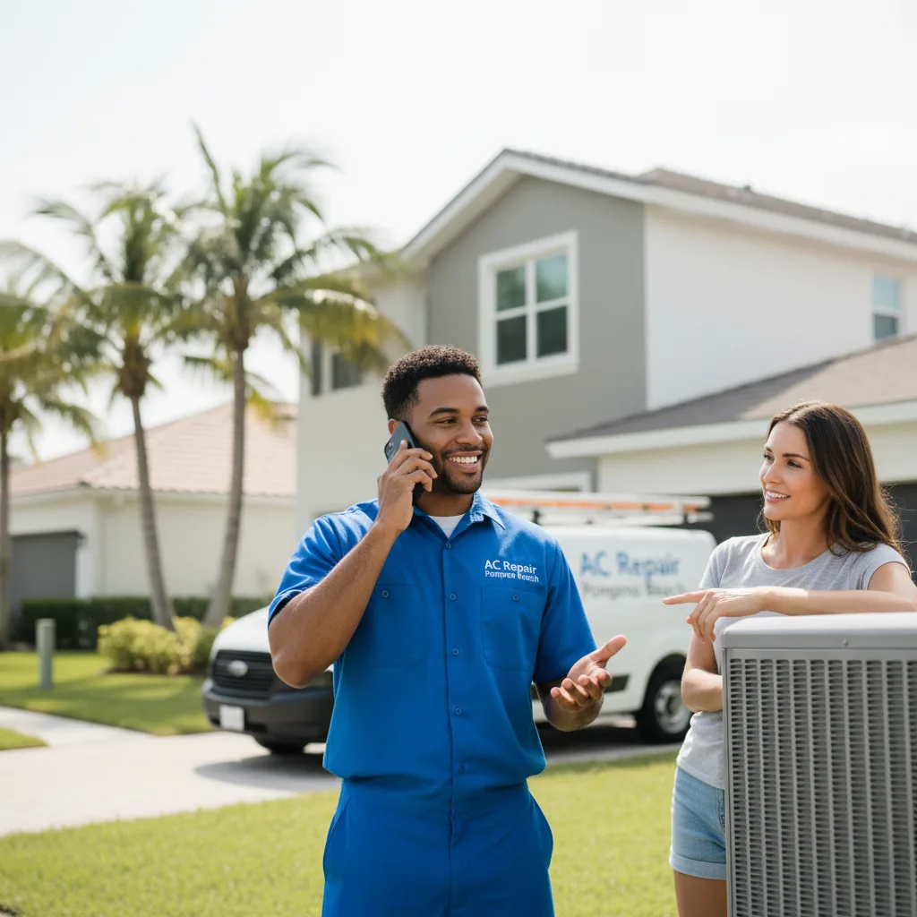AC Repair Pompano Beach customer support in Outlook